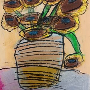 Sunflower Vase