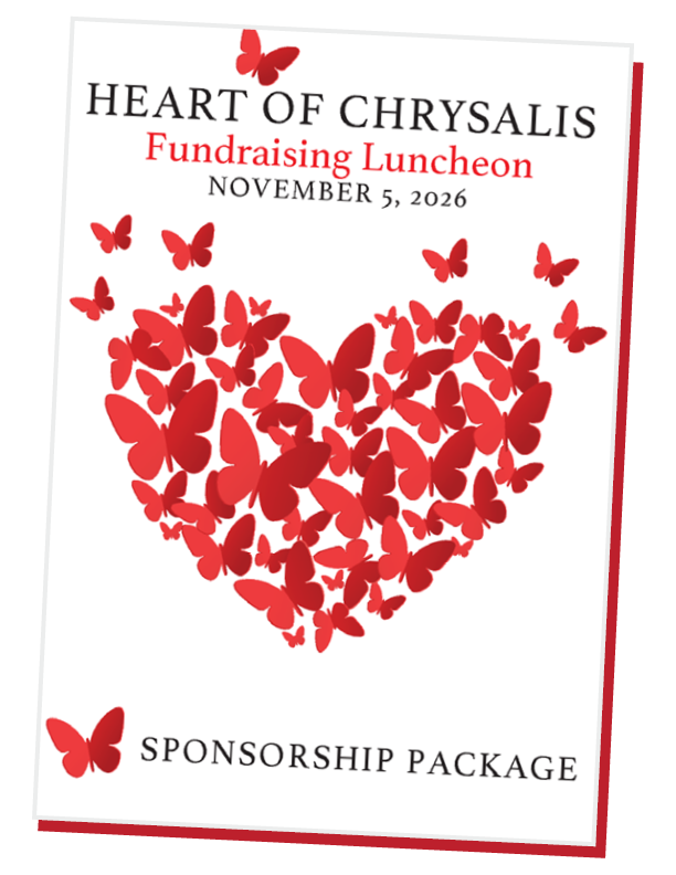 2026 Heart of Chrysalis Sponsorship Package Cover