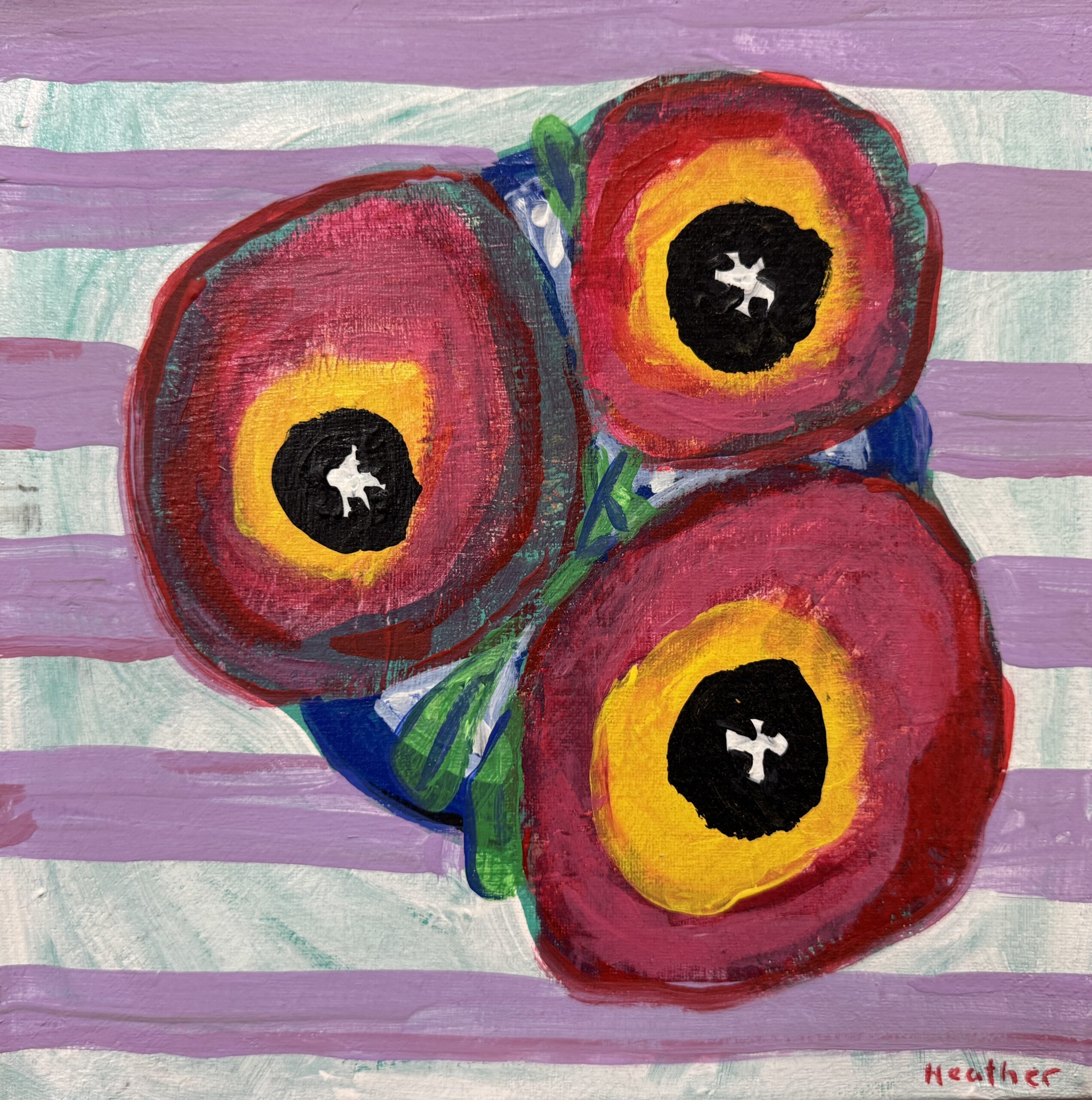 Three Flowers