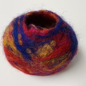 Wet Felting Vase